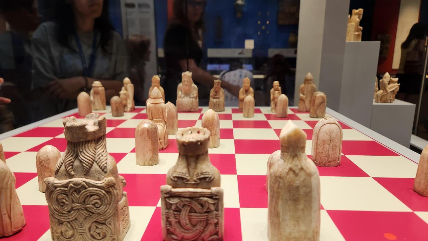 ルイス島のチェス駒のイメージ